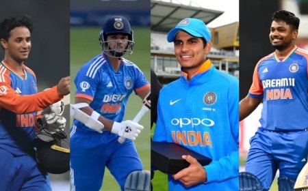Asia Cup 2025:जायसवाल, गिल, संजू और अभिषेक चारों ओपनर्स में किसने बनाए ज्यादा रन, जगह बनाने की लगी होड़