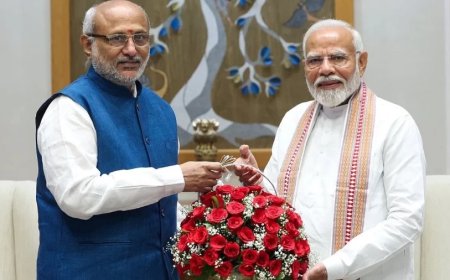 Vice President Election:जानिए कौन हैं सीपी राधाकृष्णन? जिन्हें NDA ने बनाया उपराष्ट्रपति उम्मीदवार