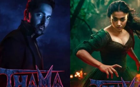Thama Starcast:'थामा' से सामने आया आयुष्मान, रश्मिका समेत इन स्टार्स का फर्स्ट लुक