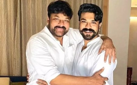 Chiranjeevi Birthday:पापा चिरंजीवी को बेटे रामचरण ने बताया अपना हीरो, जन्मदिन की दी बधाई