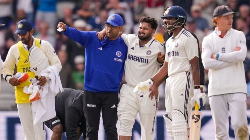 Rishabh Pant Injury:ऋषभ पंत एशिया कप से बाहर, ये टेस्ट सीरीज भी नहीं खेलेंगे