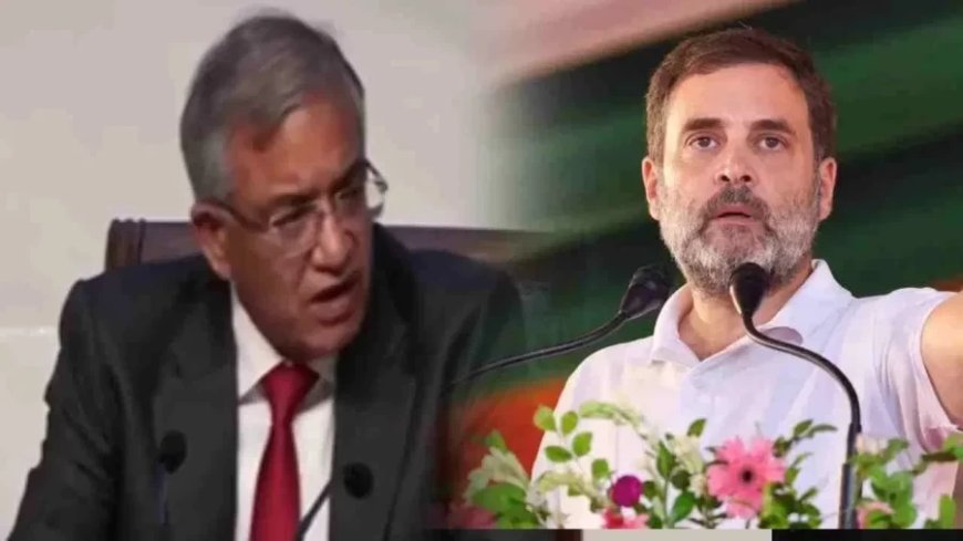 Rahul Gandhi vs EC:गांधी के आरोपों पर EC ने उठाए सवाल, 'क्या हमें किसी की मां, बहू-बेटी के CCTV शेयर करने चाहिए?'