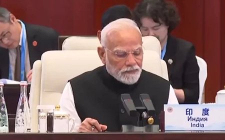 SCO Summit 2025:पीएम मोदी ने SCO के मंच से अमेरिका को सुनाया, आतंक पर PAK को भी घेरा