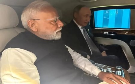 Vladimir Putin News:खुल गया राज! राष्ट्रपति पुतिन ने खुद बताया कार में पीएम मोदी के साथ क्या हुई थी बात