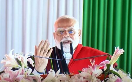 PM Modi In Manipur:मणिपुर के लोगों को सलाम, सिर झुकाकर करता हूं नमन- पीएम मोदी