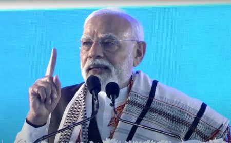 PM Modi In Manipur:'मां भारती के मुकुट पर सजा रत्न है मणिपुर', इंफाल में बोले पीएम मोदी