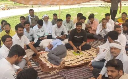 Naresh Meena News:सरकार के खिलाफ नरेश मीणा ने शुरू किया आमरण अनशन- झालावाड़ पीड़ितों को न्याय दिलाने की मांग