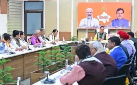 Rajasthan Cabinet:PM के राजस्थान दौरे से पहले कैबिनेट ​बैठक आज, भजनलाल सरकार ले सकती है ये अहम फैसले