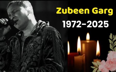 Zubeen Garg Death:मशहूर सिंगर जुबिन गर्ग का हुआ निधन, स्कूबा डाइविंग के दौरान लगी थी चोट