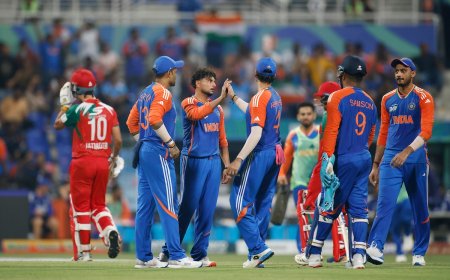 IND vs OMAN:एशिया कप में टीम इंडिया ने लगाई जीत की हैट्रिक, ओमान को 21 रनों से हराया