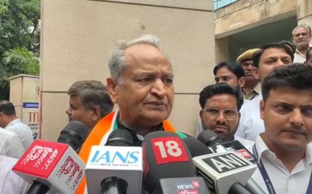 Ashok Gehlot News:मेरा पंडित भजनलाल से कोई विरोध नहीं, चाहें तो मेरी वीडियो क्लिप चलाकर देख लें- अशोक गहलोत