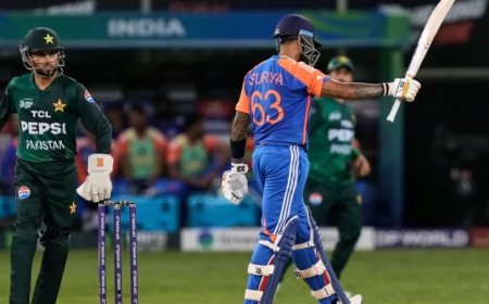 IND vs PAK:भारत बनाम पाकिस्तान मैच से पहले झटका, ICC ने सुनाई सूर्यकुमार यादव को कड़ी सजा