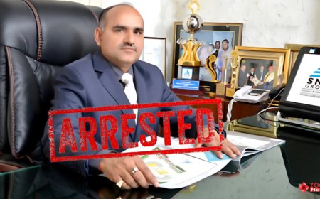 SNG Group:धोखाधड़ी मामले में SNG ग्रुप का डायरेक्टर गिरफ्तार, विद्याधर नगर थाने का है हिस्ट्रीशीटर, 81 क्रिमिनल मामले दर्ज