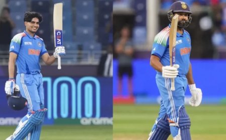 Indian Cricket Team:शुभमन गिल बनाम रोहित शर्मा, 55 वनडे मैचों के बाद ऐसा था दोनों प्लेयर्स का बल्ले का रिकॉर्ड