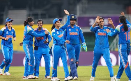 IND W vs PAK W World Cup 2025:भारत ने पाकिस्तान को 88 रनों से रौंदा, फिर नहीं मिले हाथ: महिला वर्ल्ड कप में ऐतिहासिक जीत!