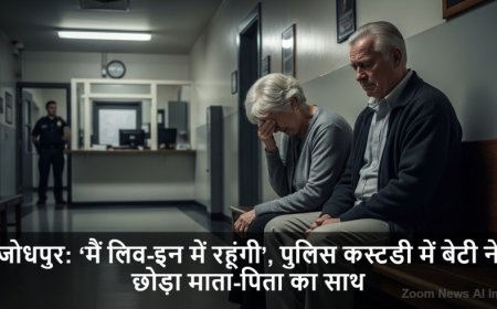 जोधपुर:‘मैं लिव-इन में रहूंगी’, पुलिस कस्टडी में बेटी ने छोड़ा माता-पिता का साथ