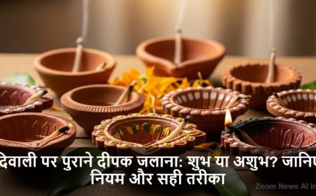 Diwali 2025:दिवाली पर पुराने दीपक जलाना: शुभ या अशुभ? जानिए नियम और सही तरीका