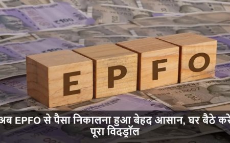 EPFO Withdrawal:अब EPFO से पैसा निकालना हुआ बेहद आसान, घर बैठे करें पूरा विदड्रॉल