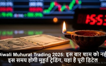 Diwali Muhurat Trading 2025:इस बार शाम को नहीं इस समय होगी मुहूर्त ट्रेडिंग, यहां है पूरी डिटेल
