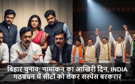 Bihar Elections:नामांकन का आखिरी दिन, INDIA गठबंधन में सीटों को लेकर सस्पेंस बरकरार