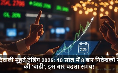 Diwali Muhurat Trading 2025:10 साल में 8 बार निवेशकों ने की 'चांदी', इस बार बदला समय!