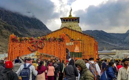 Kedarnath Dham:जय बाबा केदार! शीतकाल के लिए बंद हुए केदारनाथ धाम के कपाट, अब 6 महीने ऊखीमठ में होंगे दर्शन