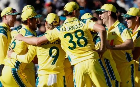 ICC Rankings:ऑस्ट्रेलिया ने वनडे सीरीज जीतकर लगाई लंबी छलांग, भारत टॉप पर बरकरार