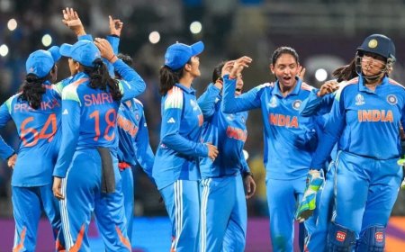 महिला वर्ल्ड कप 2025:भारत सेमीफाइनल में, मंधाना-प्रतिका के शतकों से न्यूजीलैंड ढेर