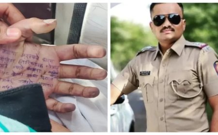 Satara Doctor Suicide:महिला डॉक्टर ने हथेली पर सुसाइड नोट लिख दी जान, पुलिस इंस्पेक्टर पर रेप का आरोप; खुले चौंकाने वाले राज