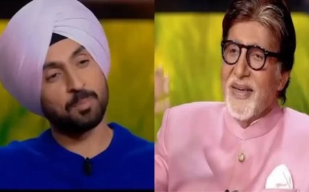 KBC 17:दिलजीत दोसांझ को पसंद नहीं अमिताभ बच्चन की ये फिल्म, वजह जान बिग बी भी हुए लोटपोट