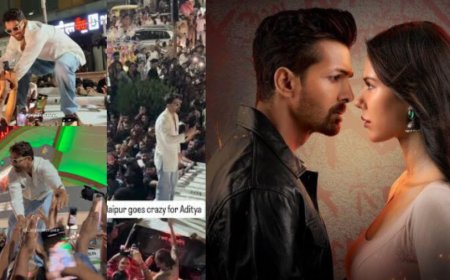 Deewaniyat:हर्षवर्धन राणे ने जयपुर में कार की छत पर चढ़कर मनाया फिल्म का जश्न, बोले- 'आप जैसी ऑडियंस ने नेपोटिज्म मिटा दिया'