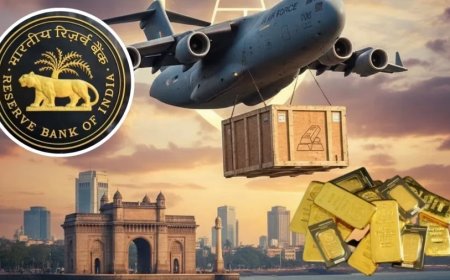 Reserve Bank of India:RBI का 'ऑपरेशन गोल्ड': 6 महीने में 64 टन सोना भारत वापस, विदेशी तिजोरियों से उठा भरोसा?