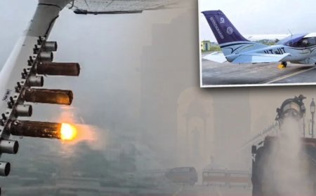 Delhi Cloud Seeding:दिल्ली में क्लाउड सीडिंग स्थगित: नमी की कमी बनी बाधा, प्रदूषण से राहत का इंतजार