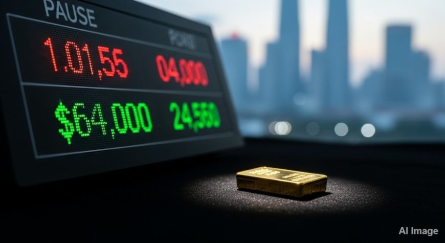 Asian Markets:एशियाई बाजारों में तेजी पर लगा ब्रेक, सोना 4000 डॉलर प्रति औंस के नीचे फिसला