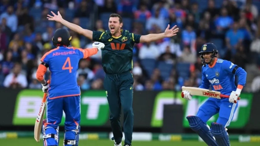 IND vs AUS:दूसरे टी-20 मैच में भारत को मिली करारी हार, ऑस्ट्रेलिया ने 4 विकेट से जीता मुकाबला