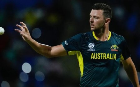 IND vs AUS:टीम इंडिया को बड़ी राहत: जॉश हेजलवुड T20I सीरीज से बाहर, एशेज के लिए दिया गया आराम