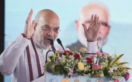 Bihar Elections 2025:अमित शाह का RJD पर तीखा हमला: "अगर लालू के बेटे CM बने तो अपहरण, रंगदारी, खून के तीन नए मंत्रालय खुलेंगे"