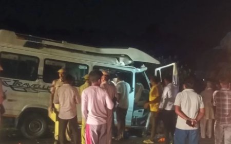 Jodhpur Road Accident:जोधपुर में भीषण सड़क हादसा: खड़े ट्रेलर में घुसा श्रद्धालुओं से भरा ट्रैवलर, 18 की मौत