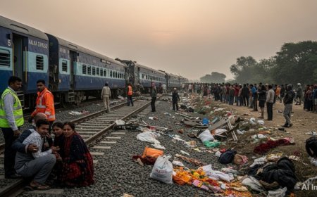 UP News:मिर्जापुर में भीषण ट्रेन हादसा: कालका एक्सप्रेस की चपेट में आए कार्तिक स्नानार्थी, 8 श्रद्धालुओं की मौत