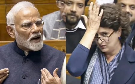 Bihar Elections 2025:पीएम मोदी ने 'जंगलराज' पर साधा निशाना, प्रियंका गांधी ने पुल गिरने का दिया जवाब