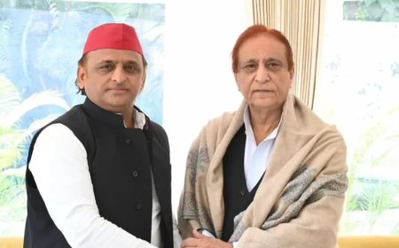 Akhilesh Yadav News:आजम खान ने अखिलेश से कहा: "हमारे साथ अन्याय हुआ... जानबूझकर रेल की पटरी पर सिर नहीं रखूंगा"