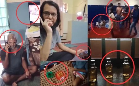 Bengaluru Jail Scandal:बेंगलुरु सेंट्रल जेल में कैदियों की शराब और डांस पार्टी, टीवी-मोबाइल की सुविधा पर मचा बवाल