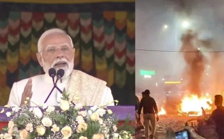 Delhi Blast:पीएम मोदी ने भूटान से दिया कड़ा संदेश, कहा- 'किसी साजिशकर्ता को बख्शा नहीं जाएगा'