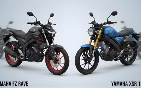 Auto:Yamaha FZ-Rave और XSR 155 भारत में लॉन्च, दमदार फीचर्स और परफॉर्मेंस का वादा