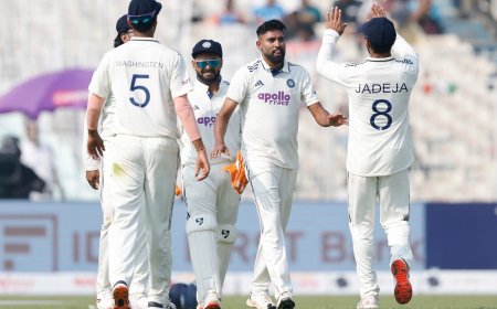 IND vs SA 1st Test:कोलकाता टेस्ट: दूसरे दिन साउथ अफ्रीका 63 रन से आगे, भारत को मैच जीतने का सुनहरा मौका