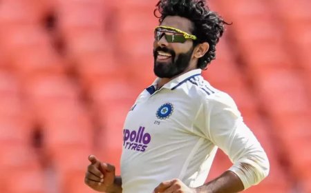 Ravindra Jadeja News:रवींद्र जडेजा ने WTC में रचा इतिहास, 2000 रन और 150 विकेट लेने वाले पहले खिलाड़ी बने