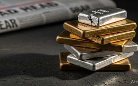 Gold Price Today:डॉलर की मजबूती और फेड की देरी से सोना-चांदी धराशाई, तीन दिन में ₹5800 सस्ता हुआ सोना