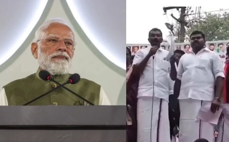 PM Modi Death Threat:पीएम मोदी को जान से मारने की धमकी: तमिलनाडु दौरे से पहले DMK नेता का वीडियो वायरल, भाजपा भड़की