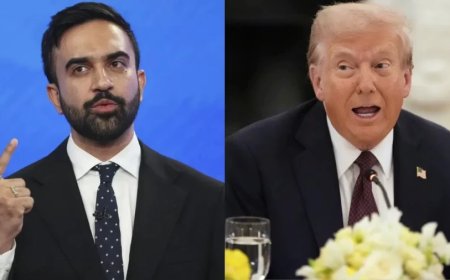 Donald Trump News:डोनाल्ड ट्रंप और न्यूयॉर्क के नवनिर्वाचित मेयर जोहरान ममदानी की मुलाकात 21 नवंबर को व्हाइट हाउस में तय