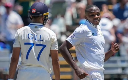 IND vs SA 2nd Test:भारत-दक्षिण अफ्रीका दूसरे टेस्ट पर संकट के बादल: गिल और रबाडा पर सस्पेंस, गुवाहाटी में नई पिच की चुनौती